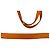 Borsa a tracolla e tote in pelle arancione Salvatore Ferragamo - vista 6