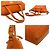 Borsa a tracolla e tote in pelle arancione Salvatore Ferragamo - vista 7
