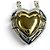Autre Marque Collana Cuore in Oro 18K e Argento Tiffany & Co.