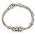 Autre Marque Bracciale Tiffany Vintage 925 Double Heart Rope Argento - vista 2