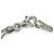 Autre Marque Bracciale Tiffany Vintage 925 Double Heart Rope Argento - vista 6