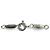 Autre Marque Collana Tiffany & Co. Silver Diamond By The Yard Argento - vista 7