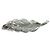 Autre Marque Spilla Tiffany & Co. Vintage in argento sterling con motivo a piuma