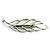 Autre Marque Spilla Tiffany & Co. Vintage in argento sterling con motivo a piuma - vista 3