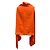 Hermès Chal Grande HERMES de seda y lana H-Logo Naranja - vista 4