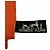 Hermès Chal Grande HERMES de seda y lana H-Logo Naranja - vista 6