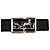 Hermès Cintura reversibile Hermes Black Etoupe Nero - vista 7