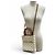 Céline Celine Triomphe Mini Vertical Cabas Schultertasche aus beschichtetem Canvas und Leder Braun Roh - Ansicht 3