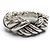 Bottega Veneta Silver Band Ring Silvery