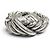 Bottega Veneta Silver Band Ring Silvery - view 5