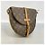 Bolsa de Ombro Louis Vuitton Monogram Chantilly MM Marrom - vista 2