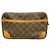 Borsa a pochette Louis Vuitton Monogram Compiegne 28 Marrone