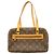 Borsa a tracolla Louis Vuitton Monogram Cite MM Marrone