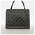 Borsa Tote Chanel in pelle d'agnello nera Nero - vista 9