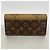 Louis Vuitton Monogram Giant Reverse Portefeuille Sarah Long Wallet Castaño - vista 12