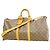 Louis Vuitton Boston Monogram Keepall Bandoulière 55 Castaño
