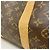 Louis Vuitton Boston Monogram Keepall Bandoulière 55 Castaño - vista 11