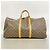 Louis Vuitton Boston Monogram Keepall Bandoulière 55 Castaño - vista 19