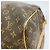 Louis Vuitton Boston Monogram Keepall Bandoulière 55 Castaño - vista 7