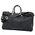 Borsa Louis Vuitton Boston Damier Géant Albatross Nero
