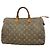 Louis Vuitton Monogram Speedy 35 Handtasche Braun