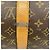 Bolso Louis Vuitton Boston Monogram Keepall 50 Castaño - vista 7