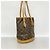 Louis Vuitton Monogram Bucket PM Tote Bag Braun - Ansicht 2