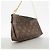 Borsa a pochette Louis Vuitton Monogram Pallas Marrone - vista 2