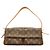 Louis Vuitton Monogram Vivacite MM Schultertasche Braun