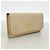 Portafoglio lungo Prada in pelle beige - vista 2
