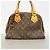 Sac à main Louis Vuitton Monogram Manhattan PM Marron - vue 10