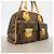 Sac à main Louis Vuitton Monogram Manhattan PM Marron - vue 2