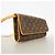 Bolso de hombro Louis Vuitton Monogram Pochette Twin GM Castaño - vista 2