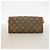 Bolso de hombro Louis Vuitton Monogram Pochette Twin GM Castaño - vista 8