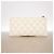 Portafoglio lungo Chanel Matelassé Bianco - vista 7