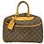 Louis Vuitton Monogram Deauville Handtasche Braun