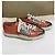 Miu Miu Special Edition Lackleder Sneaker Grapefruit mit Nieten Pink - Ansicht 2