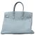 Hermès Borsa a mano Hermes Birkin 35 in pelle Togo Blu - vista 12