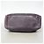 Bolsa de ombro Chanel em couro de bezerro roxo - vista 3
