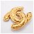 Timeless Broche Chanel chapado en oro Dorado - vista 2