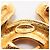 Timeless Broche Chanel chapado en oro Dorado - vista 4