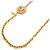 Collier Chanel Coco Mark Circle Doré