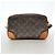 Sac pochette Louis Vuitton Monogram Marly Dragonne GM Marron - vue 9