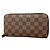 Cartera Louis Vuitton Damier Zippy en Ebene Damier ebene