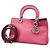 Borsa in pelle Christian Dior Diorissimo Rosa