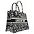 Christian Dior Shopper aus schwarzem Canvas - Ansicht 2