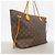 Saco Tote Louis Vuitton Monogram Neverfull MM Marrom - vista 2