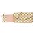 Louis Vuitton Damier Azur Pochette Felicie Wallet Bianco