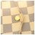 Louis Vuitton Damier Azur Pochette Felicie Wallet Bianco - vista 10