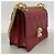 Bolsa de ombro mini em couro Fendi Kanai Vermelho - vista 2